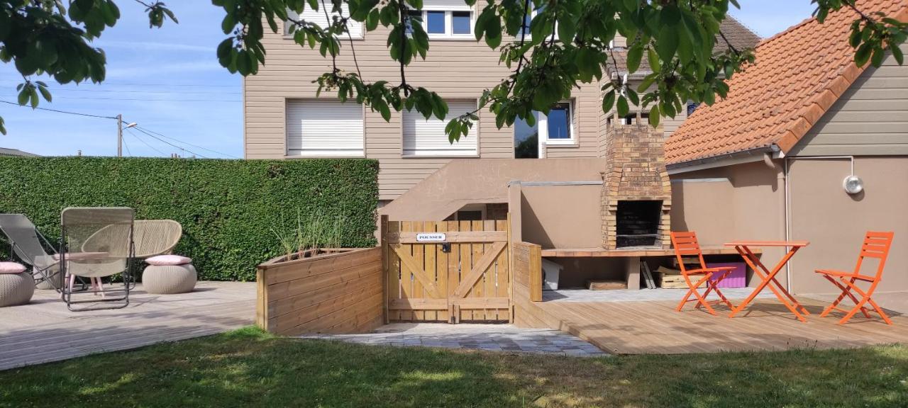 Berck Maison De Vacances Avec Terrasse Et Jardin, Экстерьер фото