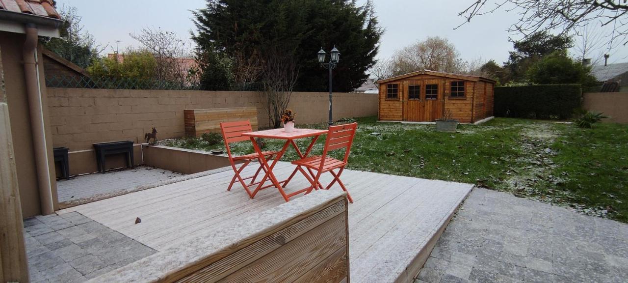 Berck Maison De Vacances Avec Terrasse Et Jardin, Экстерьер фото
